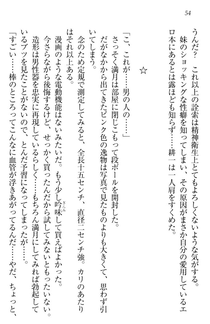 ウチの妹がここまでMなわけがない