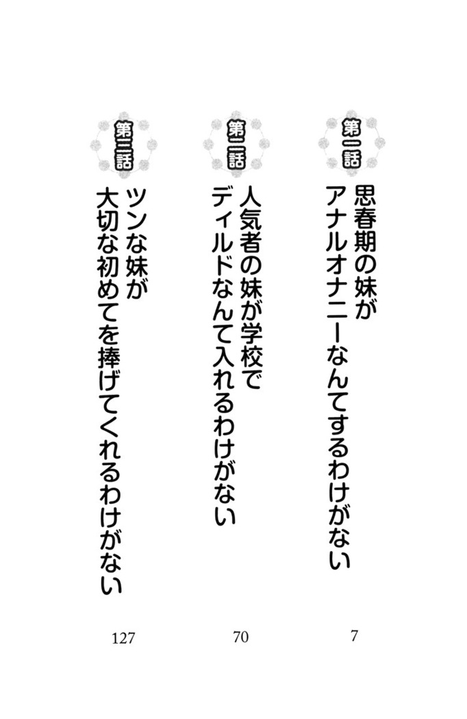 ウチの妹がここまでMなわけがない