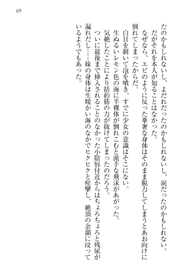ウチの妹がここまでMなわけがない