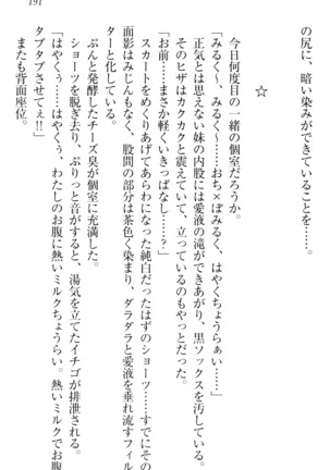 ウチの妹がここまでMなわけがない Page #193