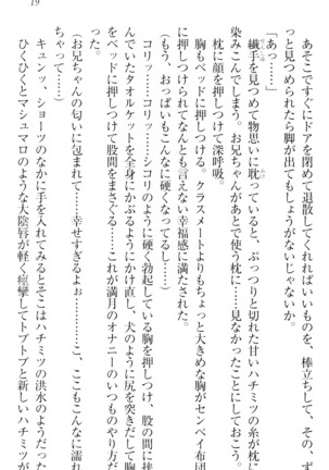 ウチの妹がここまでMなわけがない Page #21