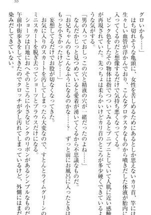 ウチの妹がここまでMなわけがない Page #57