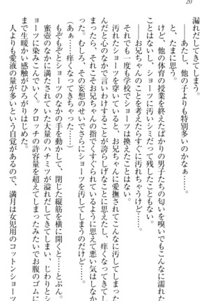 ウチの妹がここまでMなわけがない Page #22