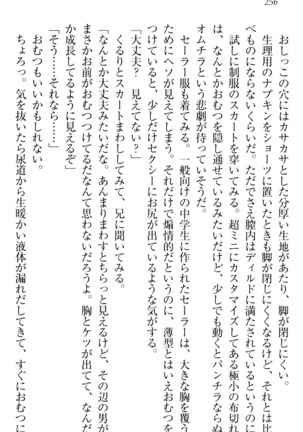 ウチの妹がここまでMなわけがない Page #258