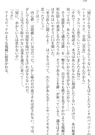 ウチの妹がここまでMなわけがない Page #150