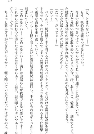 ウチの妹がここまでMなわけがない Page #281