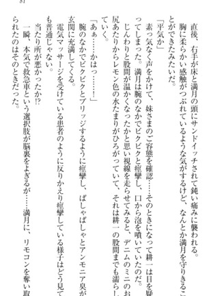 ウチの妹がここまでMなわけがない Page #83