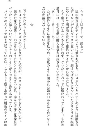 ウチの妹がここまでMなわけがない Page #115