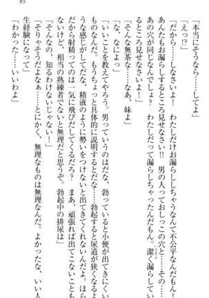 ウチの妹がここまでMなわけがない Page #87