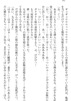 ウチの妹がここまでMなわけがない Page #194