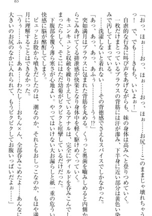 ウチの妹がここまでMなわけがない Page #67
