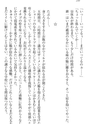 ウチの妹がここまでMなわけがない Page #212