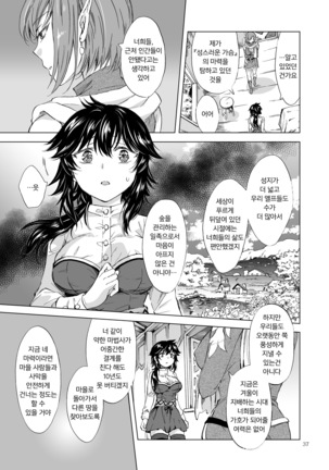 Seinaru Chichi no Elf Hime | 성스러운 가슴의 엘프 공주 - Page 37