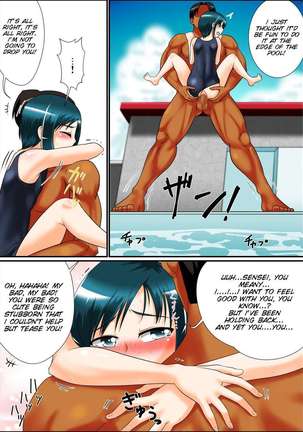 Me and Sensei's Summer Poolside Page #13