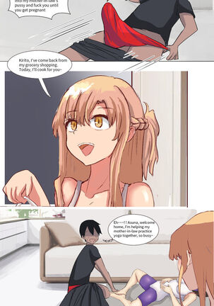 Kirito and Asuna's mother - Page 28