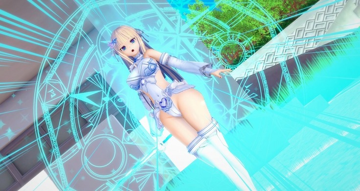 Pure White Fighting Princess Luminaria Collection First Episode