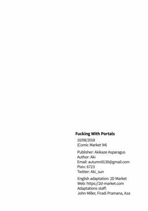 Fucking with Portals (decensored) Page #21