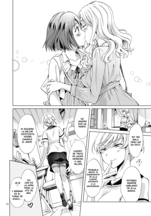 Himitsu no Yuri Esthe Friend Course | Centro Secreto de Belleza Yuri, Friends Course - Page 36