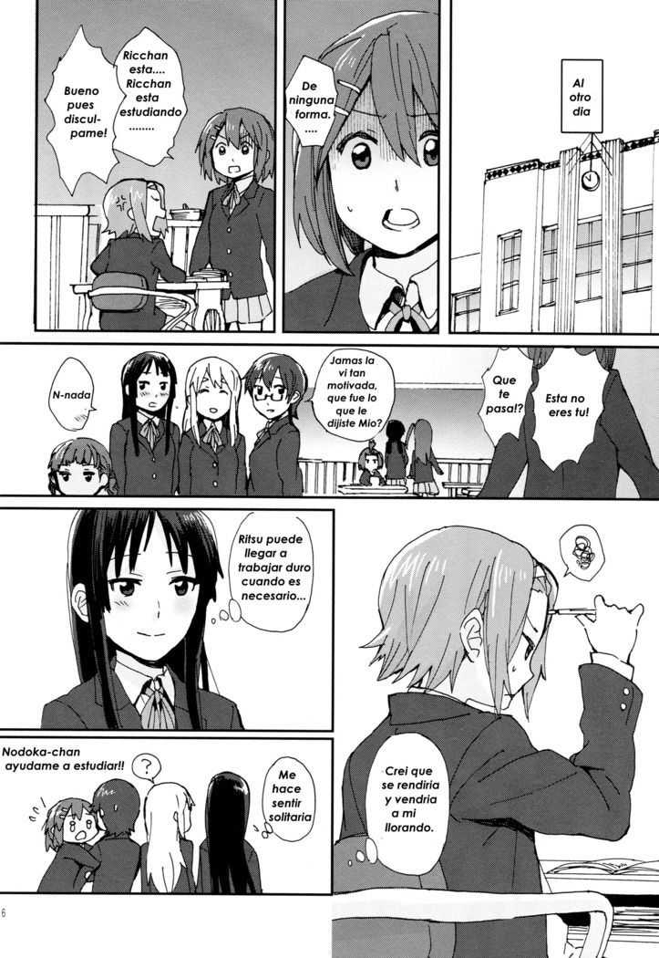 Exámenes Finales con Ritsu y Mio