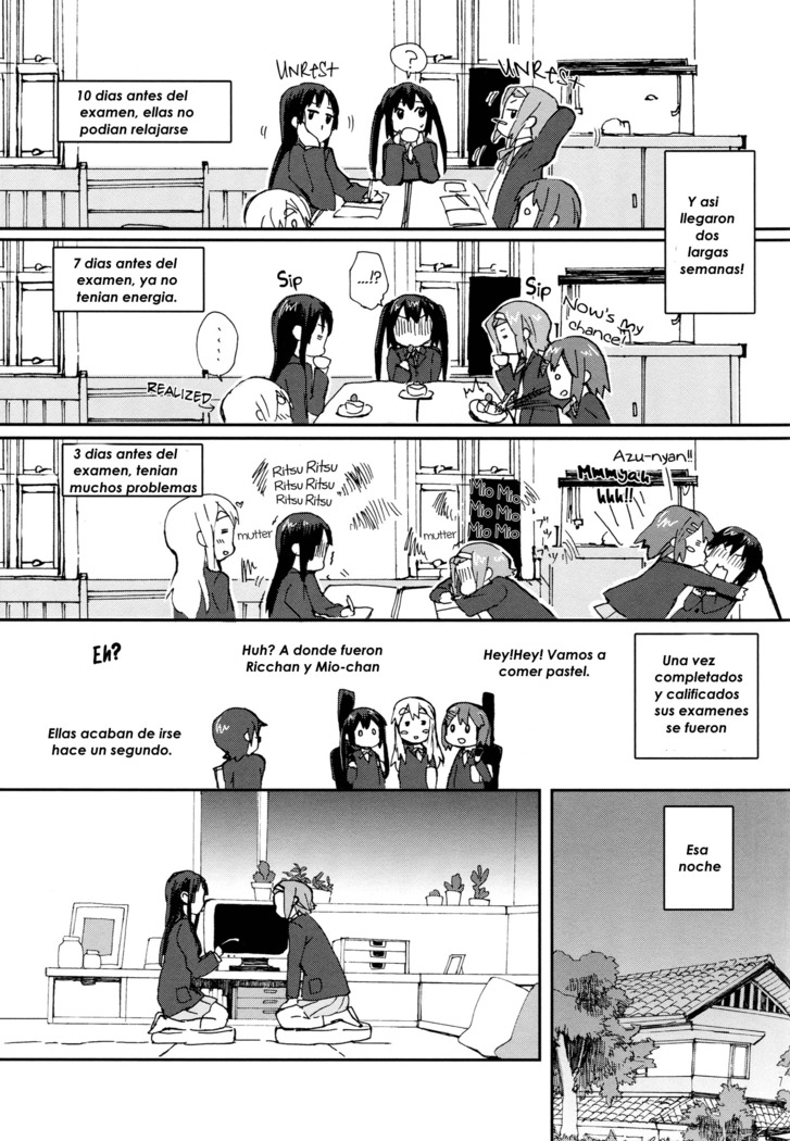 Exámenes Finales con Ritsu y Mio