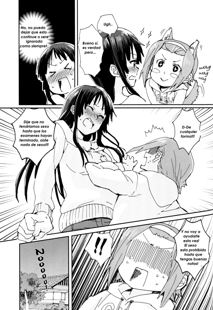 Exámenes Finales con Ritsu y Mio
