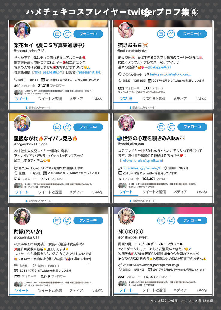 Cosplayer Hame Cheki Shuu:Soushuuhen