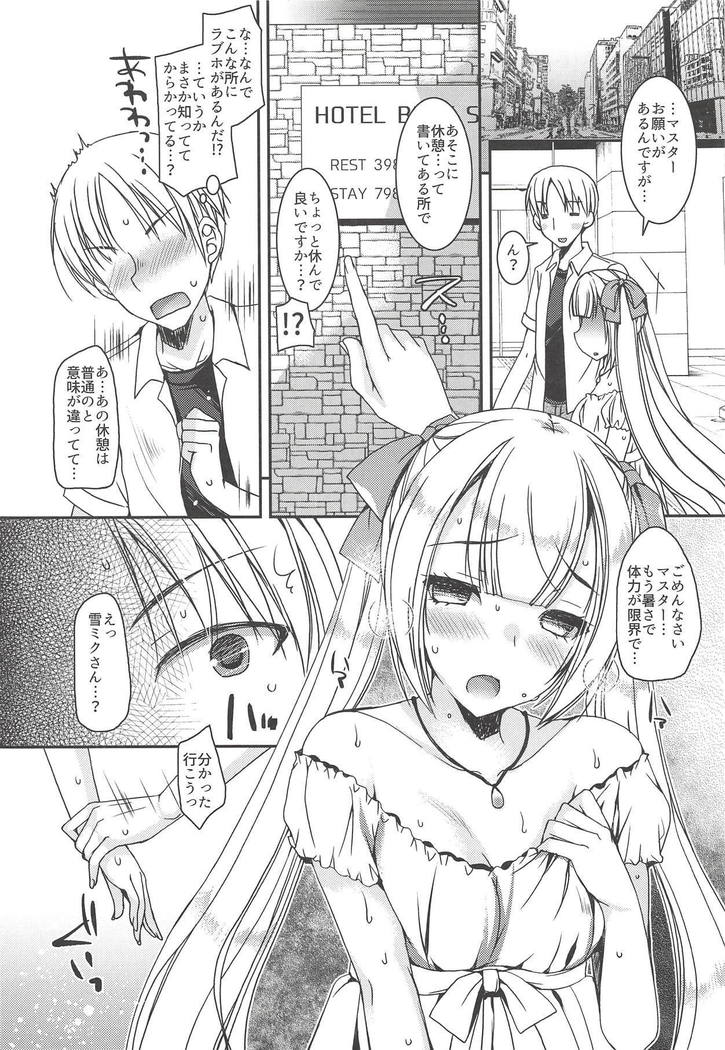 Natsu no Yuki Miku-san to Date Shita Ken.
