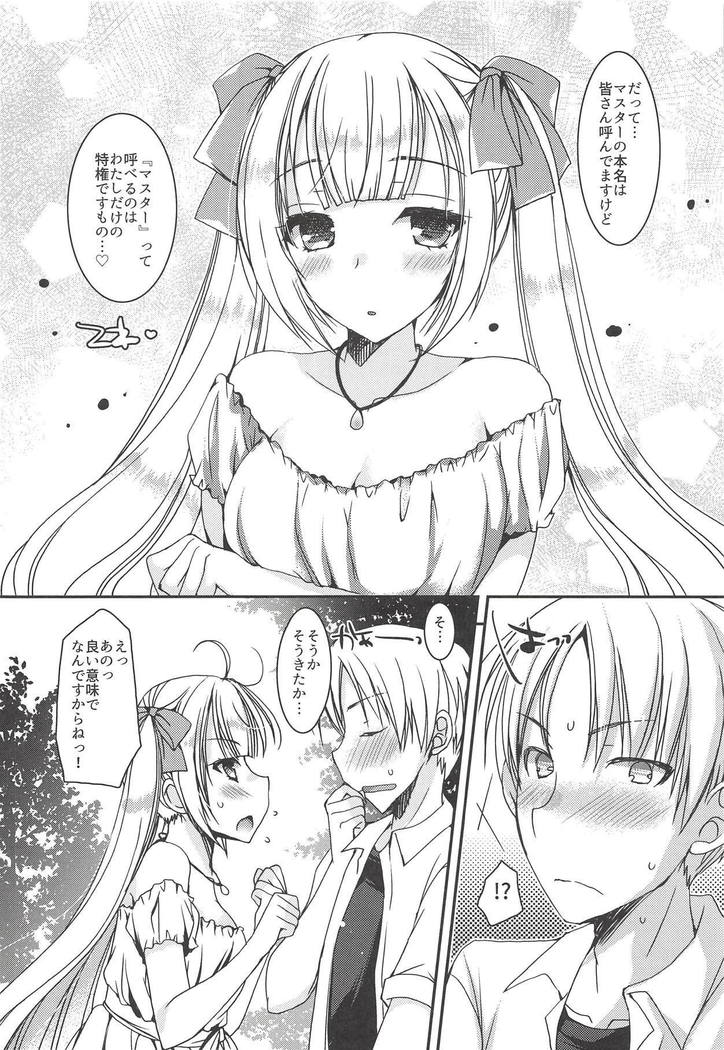 Natsu no Yuki Miku-san to Date Shita Ken.