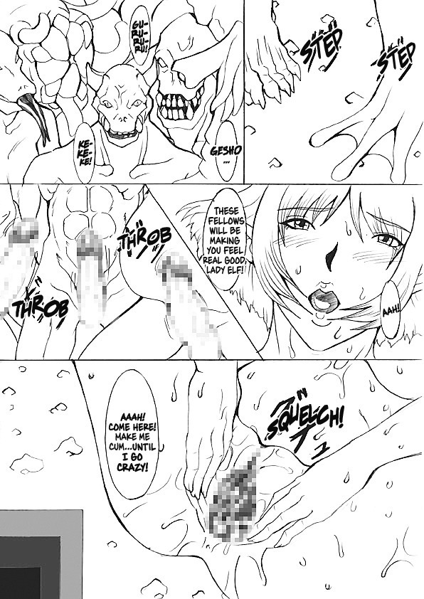 Ochita Sei Kishi - Inyoku Kishi Hen | Fallen Silenced Knight - Lesbian Knight Edition