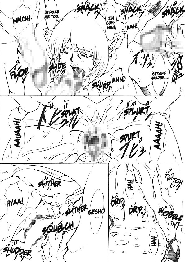 Ochita Sei Kishi - Inyoku Kishi Hen | Fallen Silenced Knight - Lesbian Knight Edition