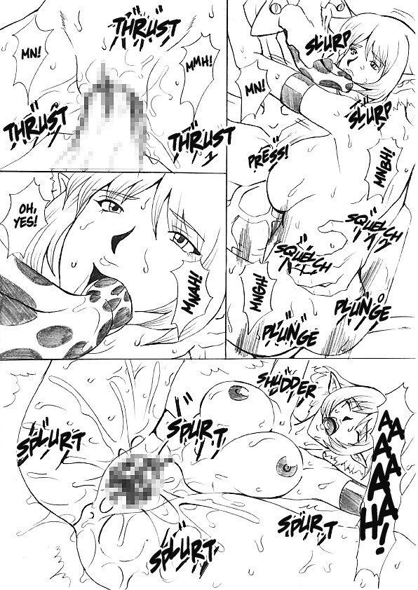 Ochita Sei Kishi - Inyoku Kishi Hen | Fallen Silenced Knight - Lesbian Knight Edition