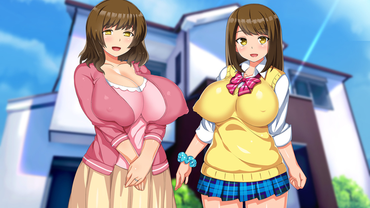 Musume no Kareshi wa Watashi no Motokare ~Motokare Chinko ni Sorotte Netorareru Inran Kyonyuu Oyako~