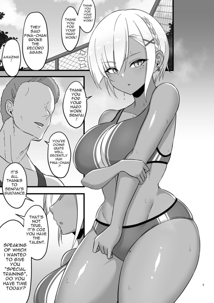 Fina-Chan to Himitsu no Training | Secret Training with Fina-chan