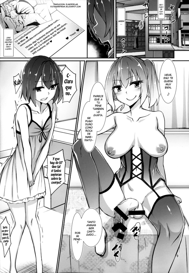 Futanari x Otoko Gyaku Anal Goudou Anata ga Mesu ni Narun desu yo Ch. 2