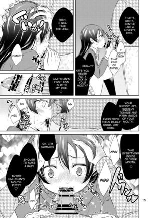 School Idol Kankin ~Minami Kotori·Sonoda Umi~ Page #14