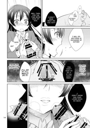School Idol Kankin ~Minami Kotori·Sonoda Umi~ Page #13