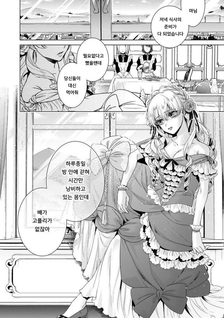 Kyououji no Ibitsu na Shuuai ~Nyotaika Knight no Totsukitooka~ Ch. 8 | 미친 왕자의 왜곡된 포로사랑 ~여체화 기사의 시월 십일~ Ch. 8