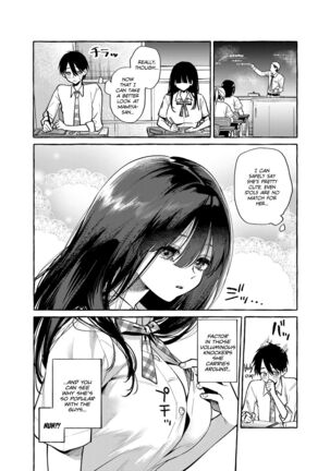 Tonari no Seki no Mamiya-san - Mamiya shows off her boobs. - Page 4