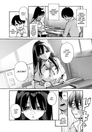 Tonari no Seki no Mamiya-san - Mamiya shows off her boobs. - Page 11