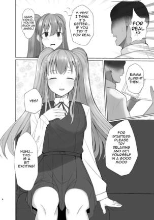 A book about casting hypnosis on Kiriko to make her do lewd stuff as medical treatment Page #5