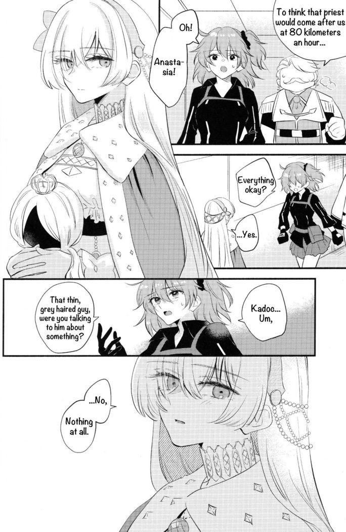 Lostbelt Anastasia to Rekishi Anastasia ga Shadow Border de Kadoc to Maryoku Kyoukyuu suru Hanashi