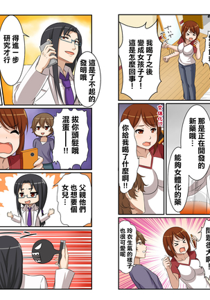 Nyotamen! ~Nyotaika Shita Ore wa Aniki no Kanojo!?~ 1 Page #16