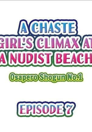 A Chaste Girl’s Climax at a Nudist Beach | Kuse ni Naru Zecchou - Nudist Beach de no Teisou wa Jiko Sekinin Desu - Page 65
