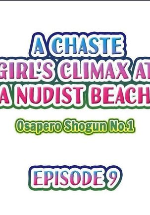 A Chaste Girl’s Climax at a Nudist Beach | Kuse ni Naru Zecchou - Nudist Beach de no Teisou wa Jiko Sekinin Desu - Page 85