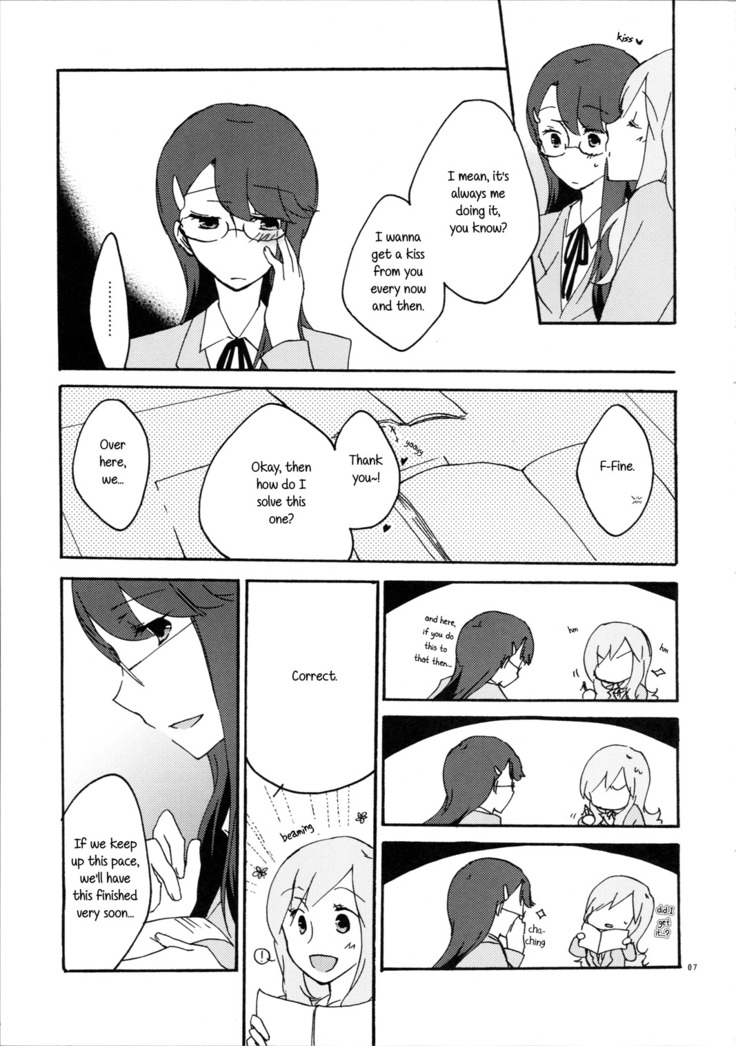 Yuri to Issho ni Obenkyou. | Studying Together with Yuri.