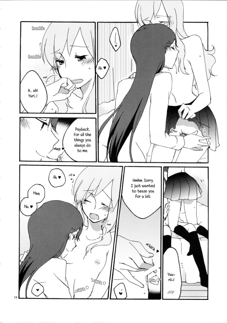 Yuri to Issho ni Obenkyou. | Studying Together with Yuri.