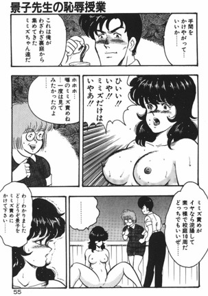 Keiko Sensei no Chijoku Jugyou Page #57