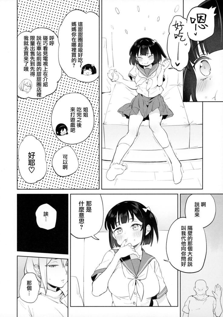 Chinpo no Dekasa de shika Otoko no Kachi ga Wakaranaku Natta "Onnanoko"