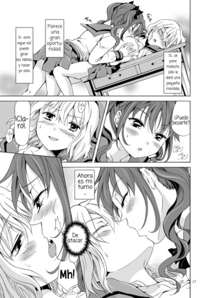 Chuu Shite Vampire Girls -Kakyuusei ni Oshioki o- | Kiss Me! Vampire Girls -Punishing a Junior- - Page 23