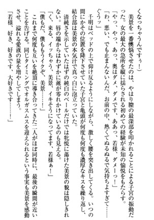 年上メイドの新婚日記 Page #96